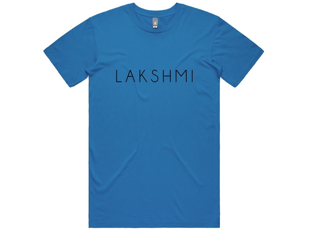 Lakshmi Logo T-Shirt Blue